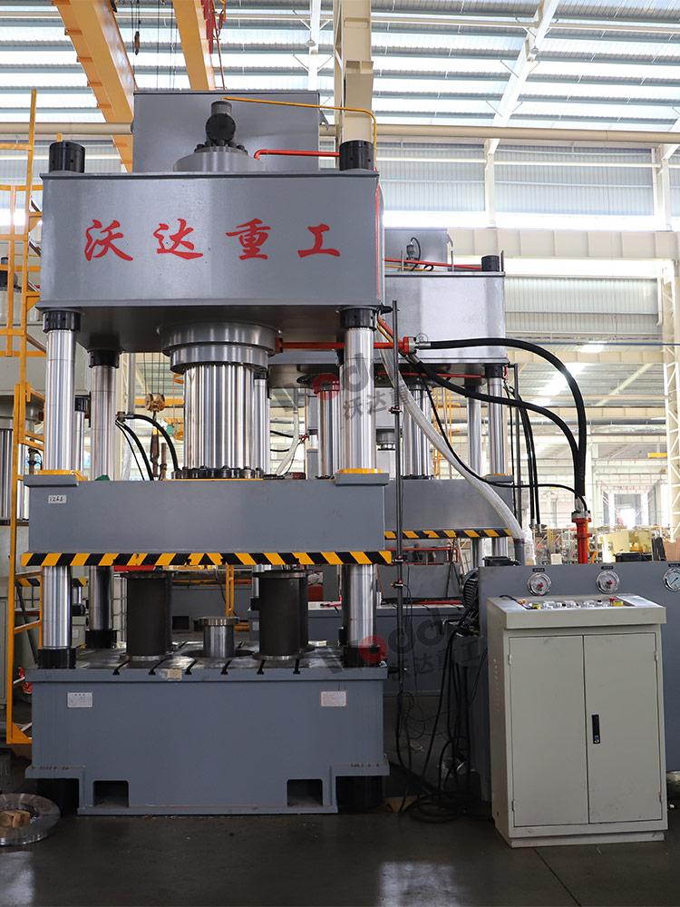 500噸玻璃(lí)鋼拍門模(mó)壓成型液壓機